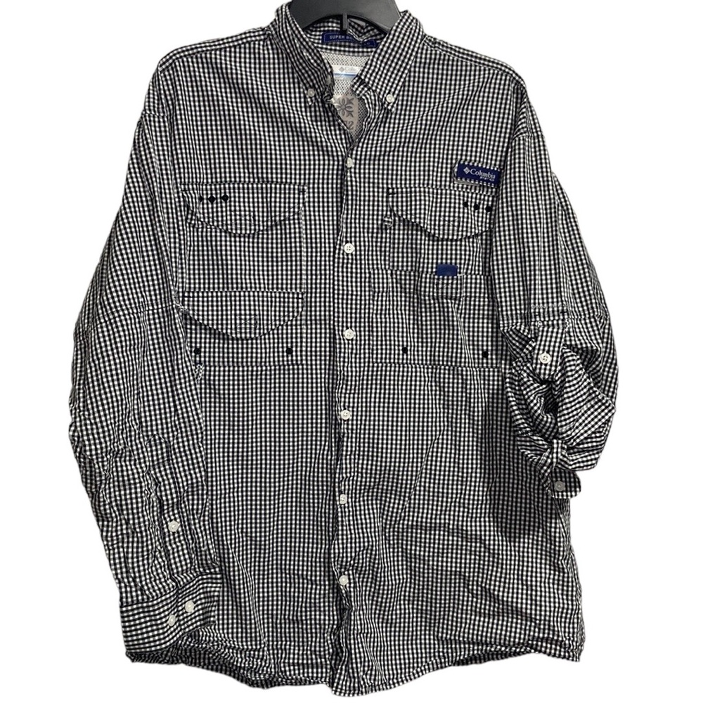 Columbia PFG STP Men's Fishing Vented Shirt Size Medium